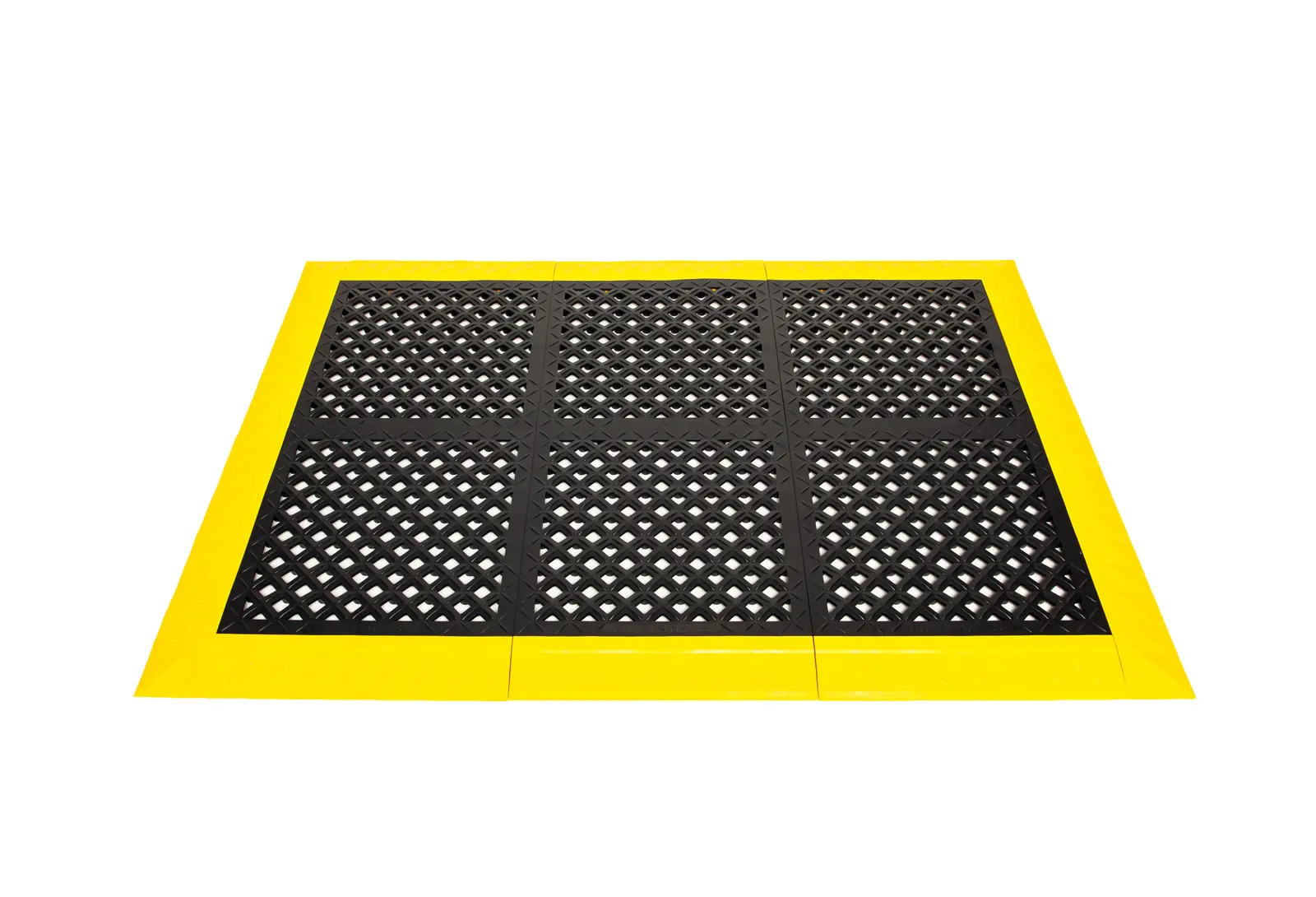 Safe-Flex antimicrobial module with yellow safety edging.